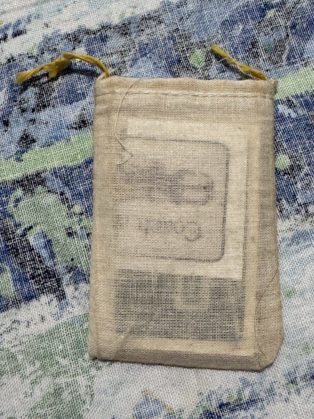 Vintage 1978 Coach Leatherware Paperwork Catalog Registration Muslin Bag 1970s