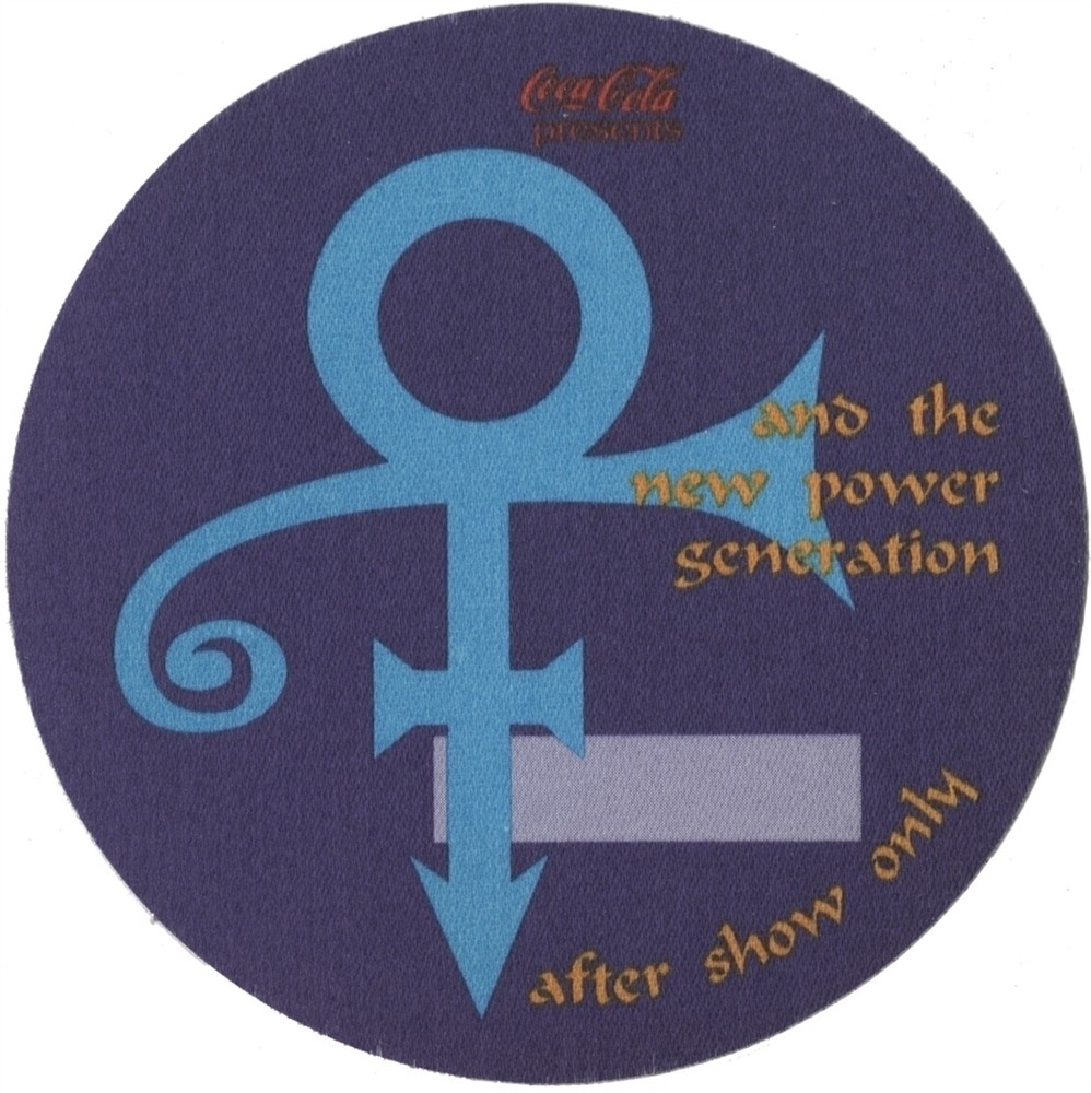 Prince 1993 Act 1 concert tour memorabilia After Show Backstage Pass