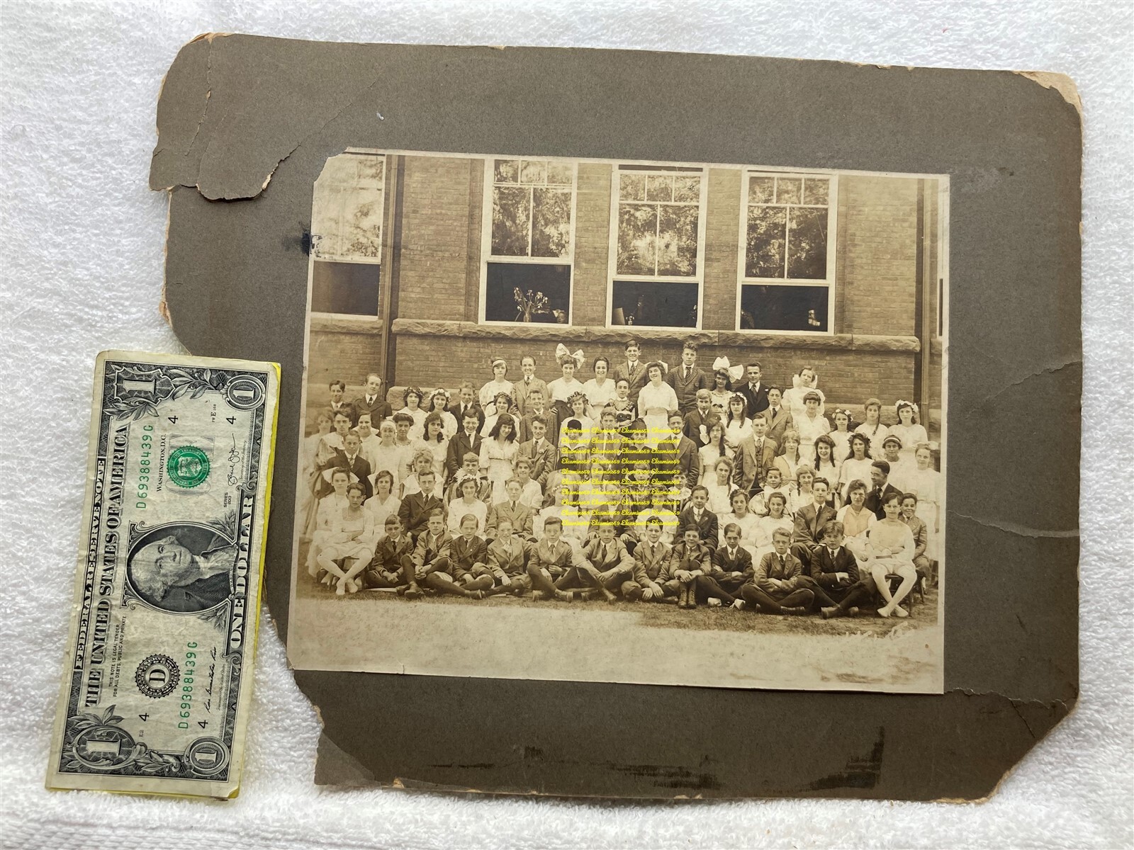 1910s 1920s Queens New York School Photograph Unknown Astoria Vtg