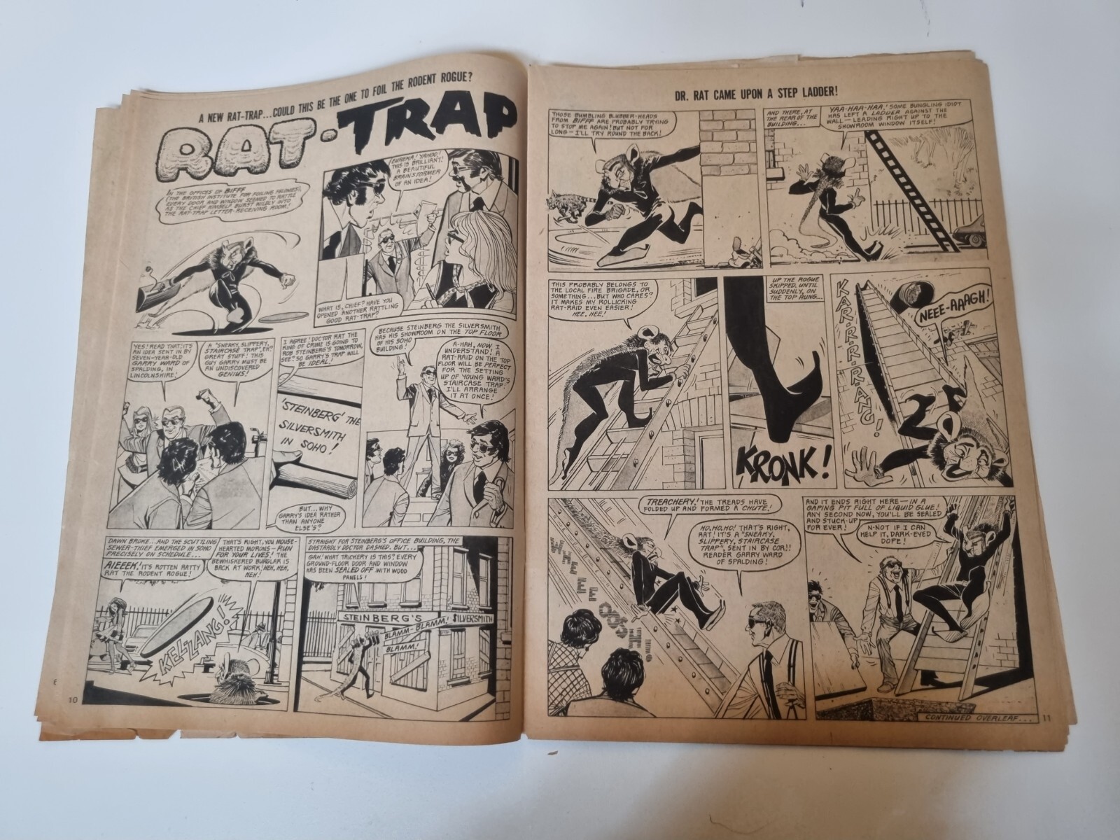 Cor!! 14th JApril 1973 Ipc Magazines British Weekly Comic
