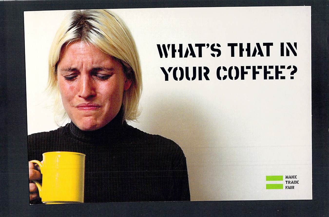 V07035 Australia Avant Card #7035 What’s That In Your Coffee? postcard