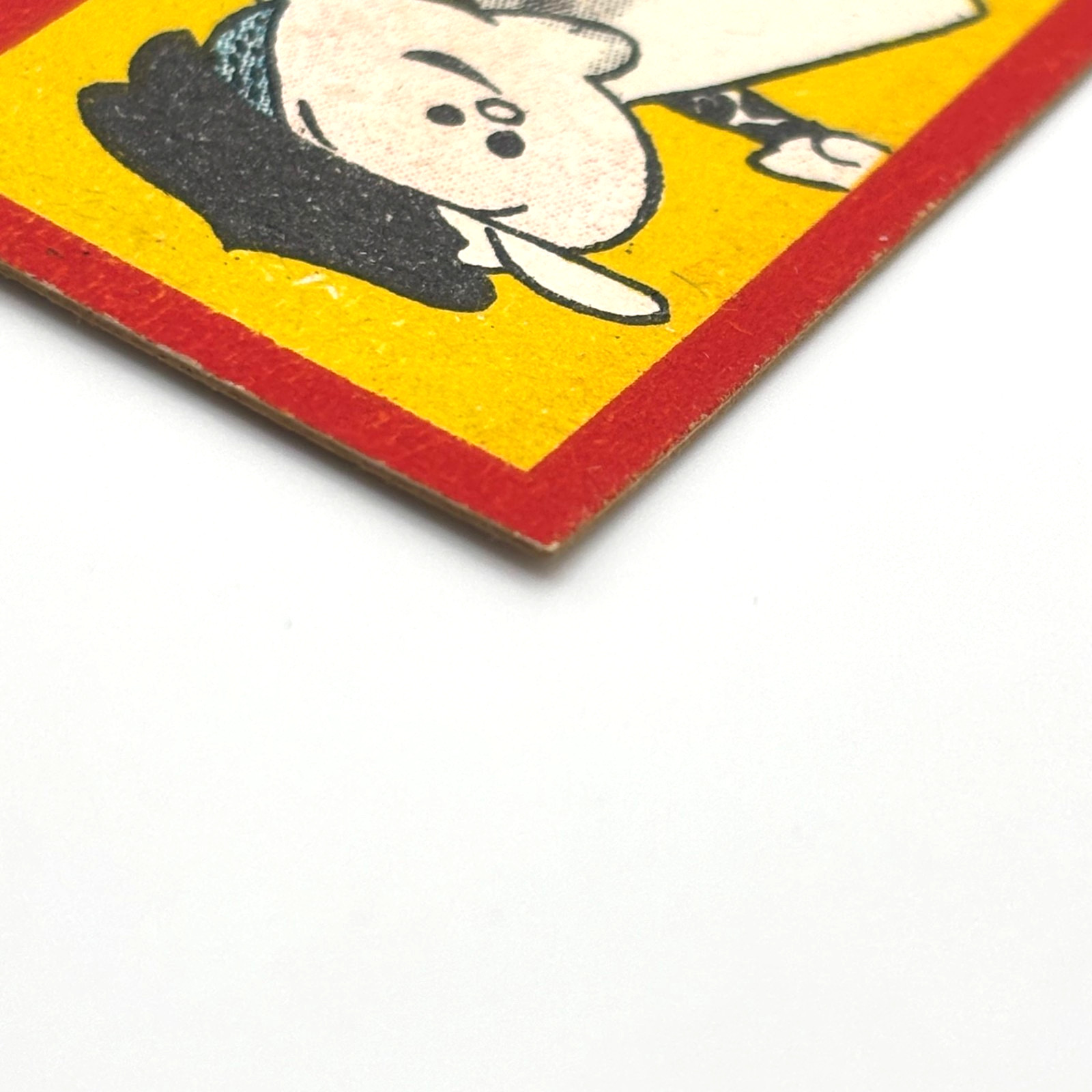 Vintage Japanese Menko Point Card Early Showa Era Original Illustration Paper