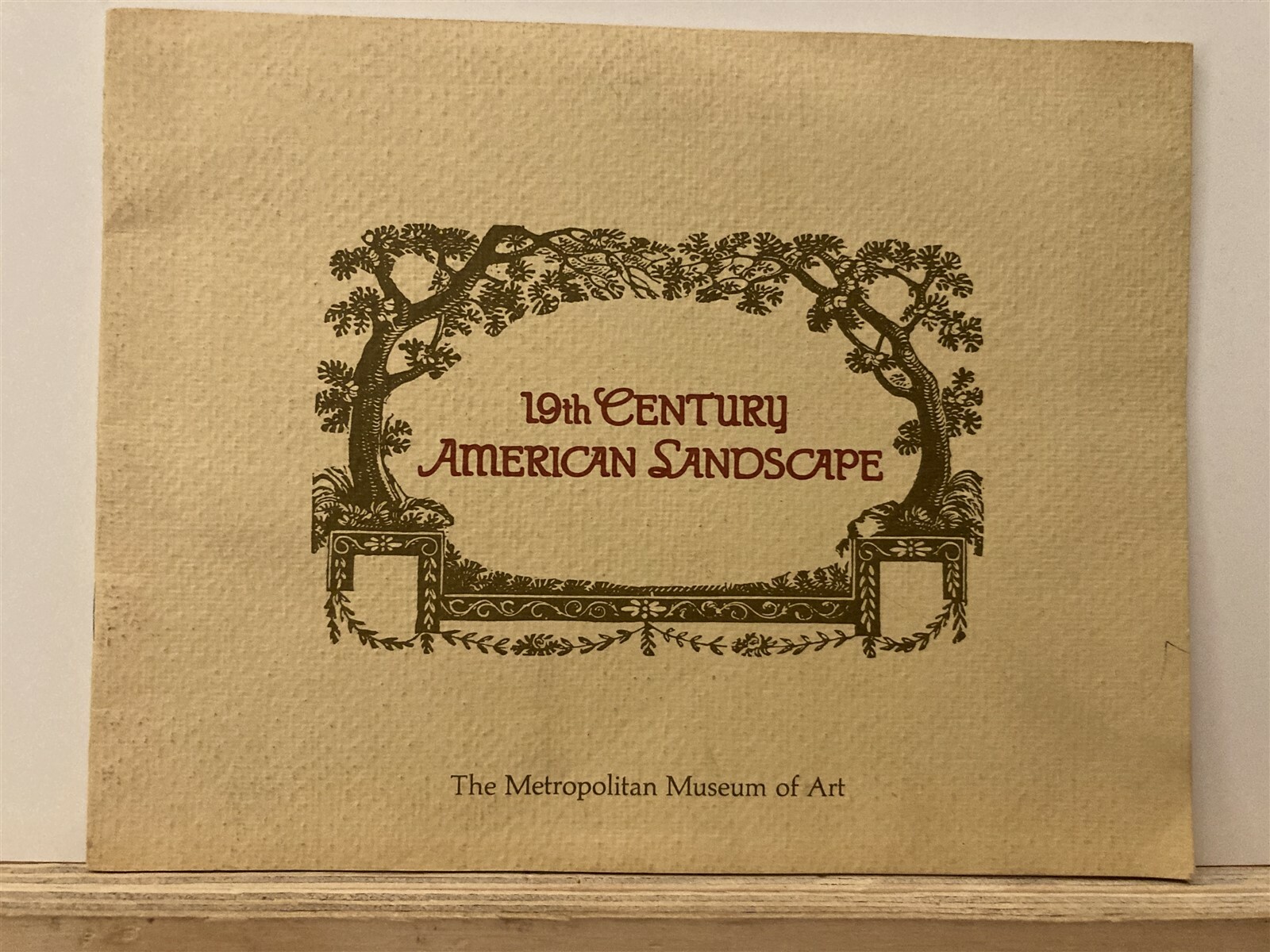 1973 19th Century American Landscape Metropolitan Museum of Art MET NYC NY Vtg