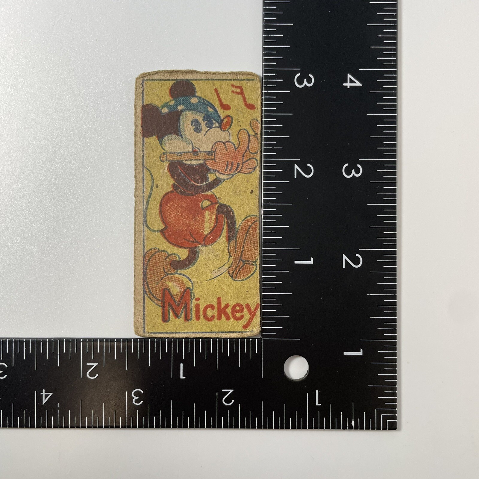 Mickey Mouse vintage rare card menko 1940’s japanese No,2