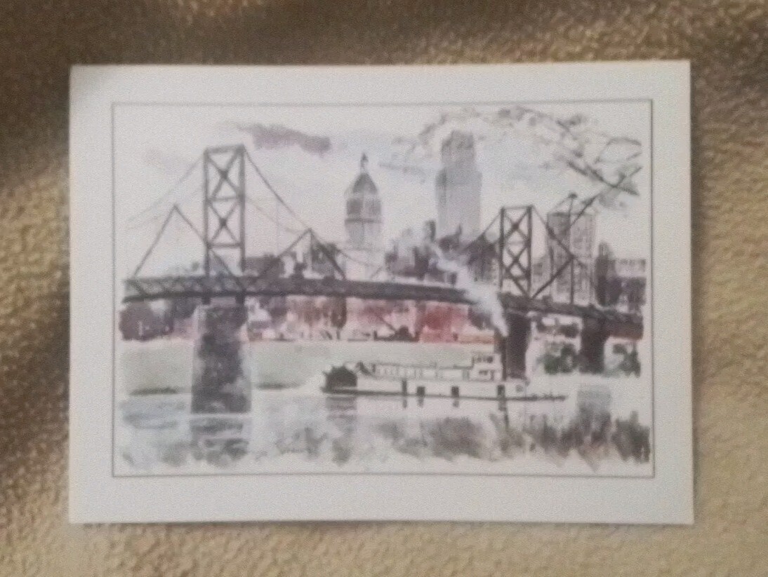 Six Vintage Tony the Tiger City Cards Prints New York City Central Park, Etc.