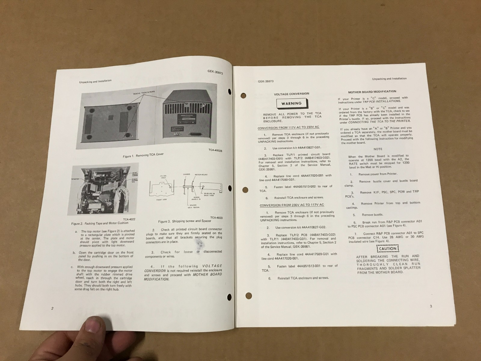 Vintage General Electric TermiNet Cassette Accessory – Instructions