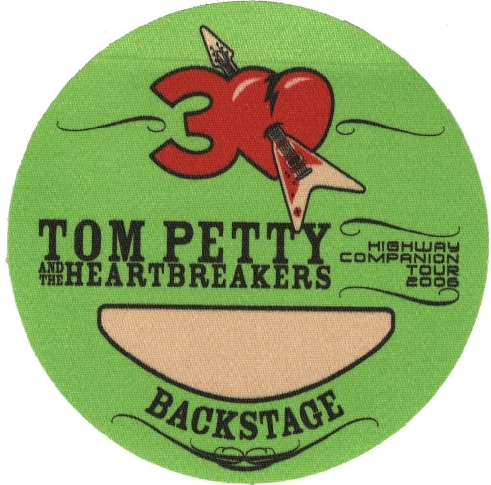 Tom Petty & the Heartbreakers 2006 Highway Companion tour AA Backstage Pass