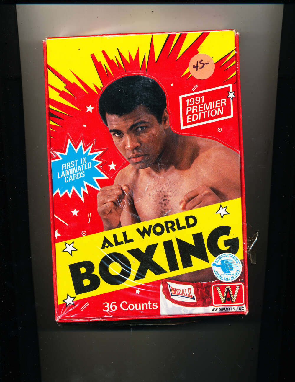 1991 Muhammad Ali all world boxing unopen box sealed bxbox