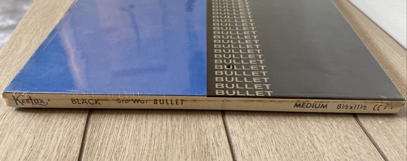 KeeLox Bullet Carbon Paper Black Std Wgt Medium 8.5 x 11.5 200 Sheets NEW Sealed