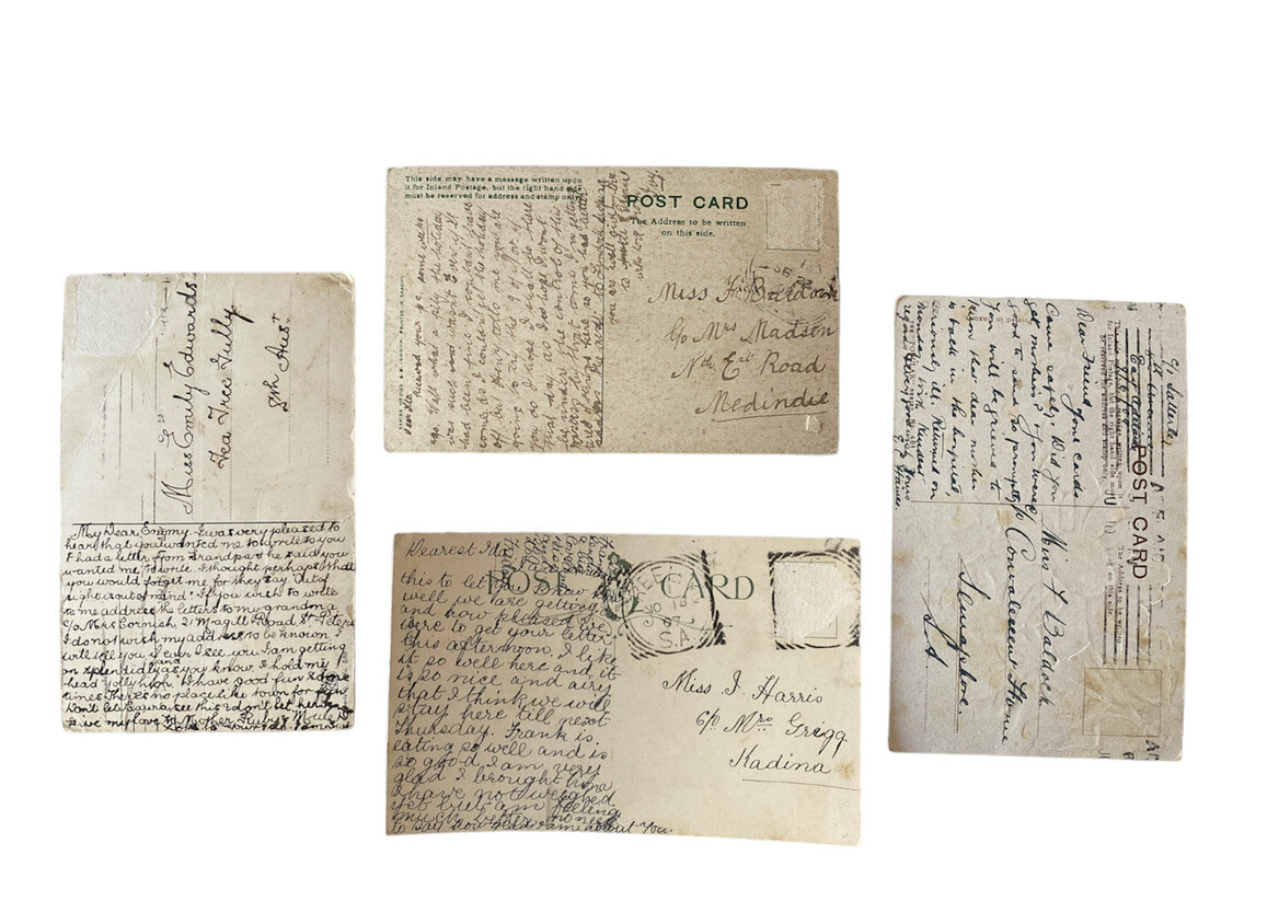Collection Of BEAUTIFUL 1900s Greetings PostCards