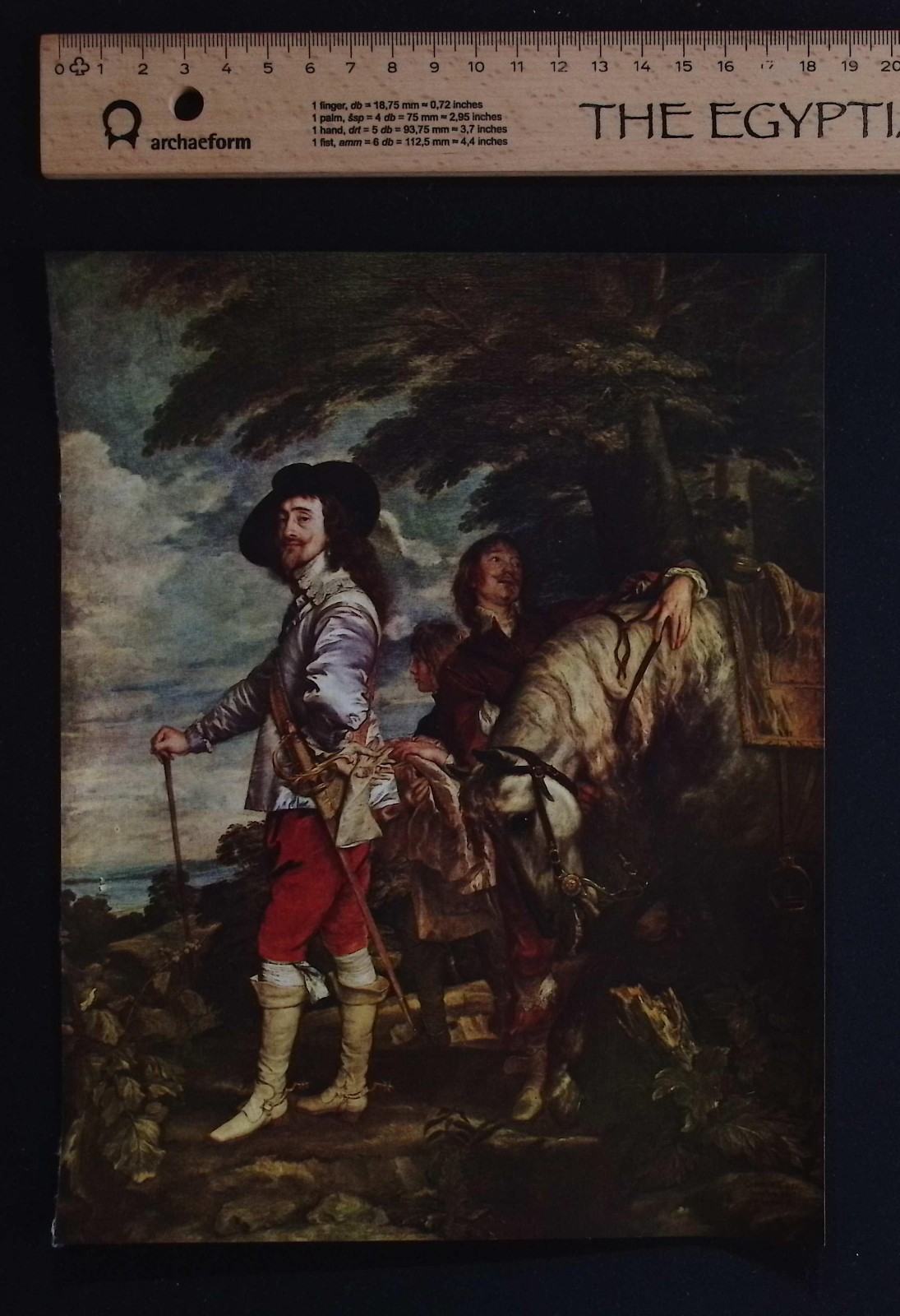 Charles I – Sir Anthony van Dyck – Louvre Flemish School Print