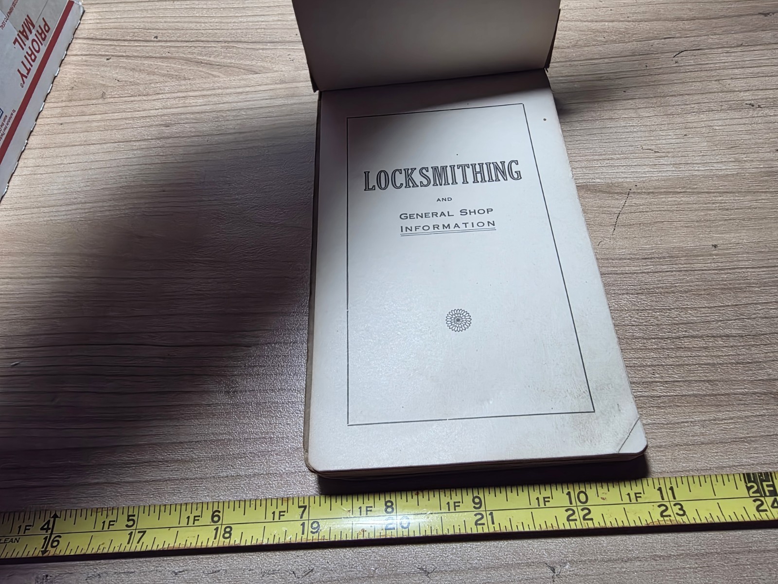 Vtg 1917 Locksmithing and General Shop Information Booklet H. W. Routson Oakland