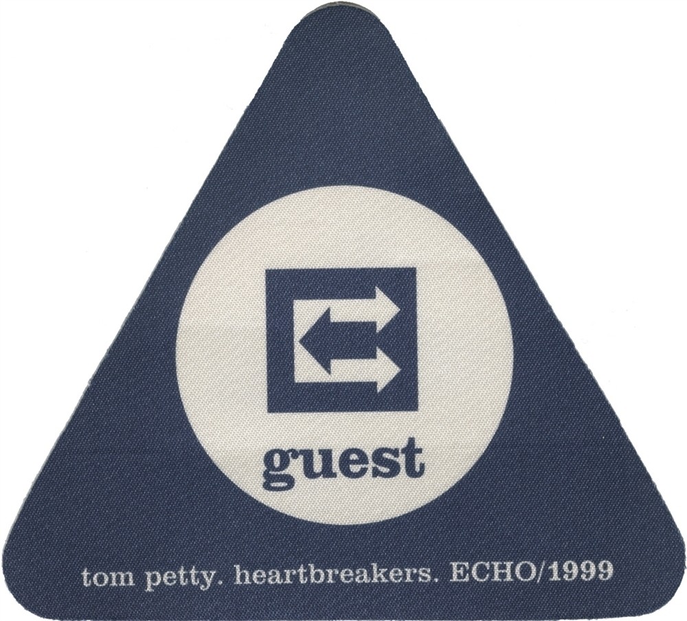 Tom Petty & the Heartbreakers 1999 Echo concert tour Band Guest Backstage Pass