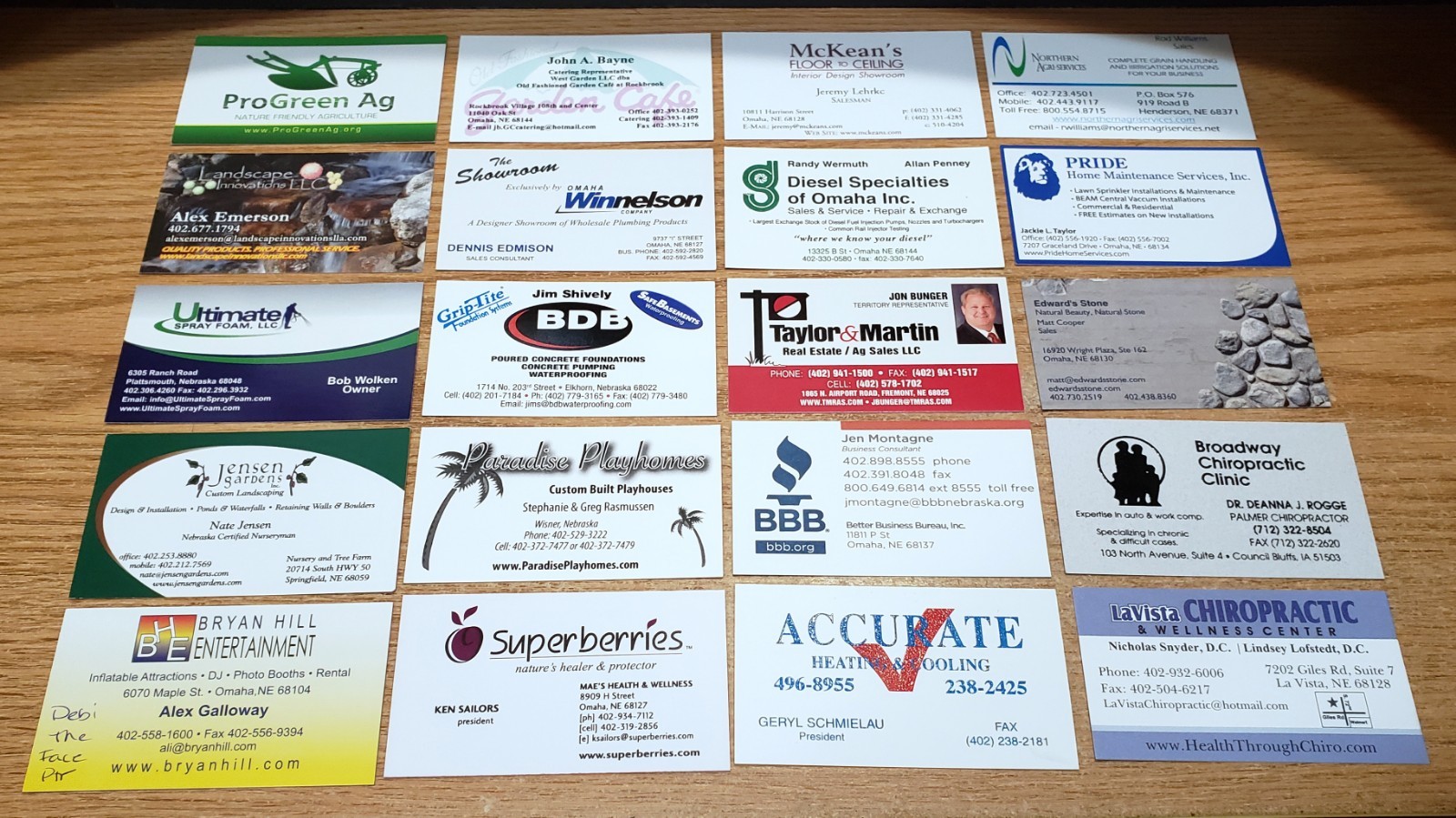 🔥 LOT of 100 MISC. Related BUSINESS CARDS for BUSINESS CARD COLLECTION L7