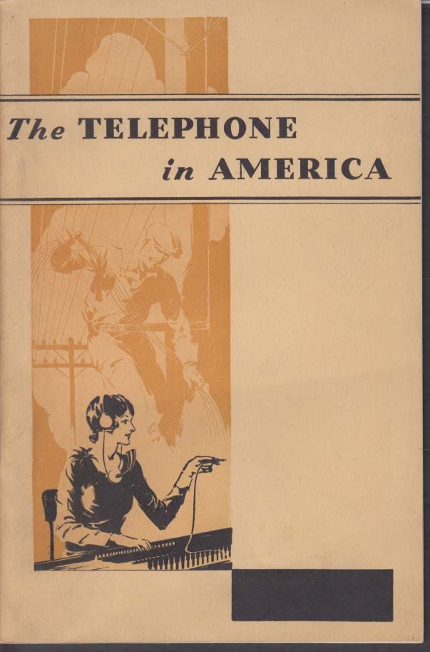 AT&T The Telephone in America booklet 1936 edition