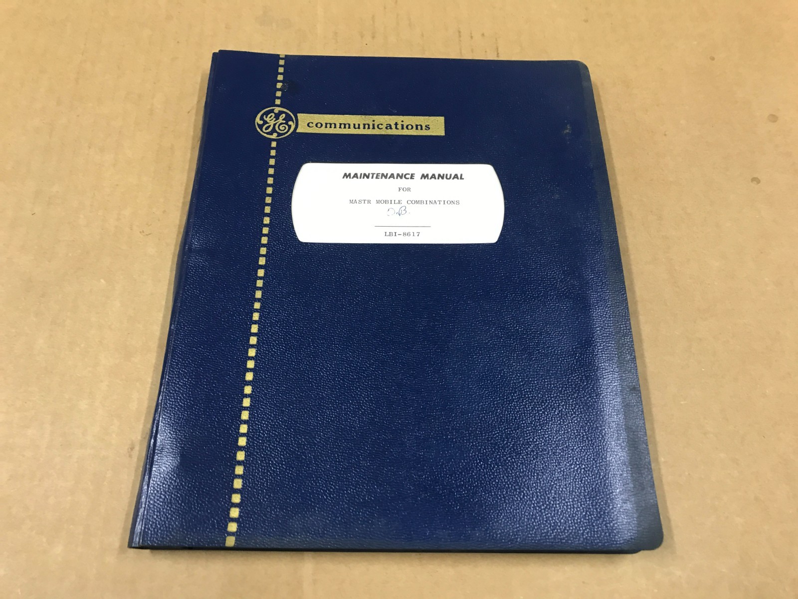 General Electric Maintenance Manual For Master Mobile Combinations – LBI-8617