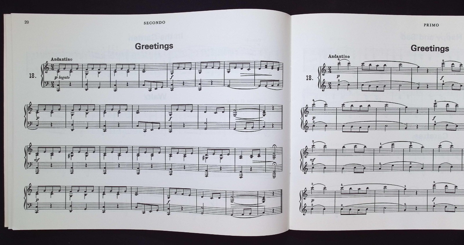 The Waterman/Harewood Piano Series : Josef Gruber Two at the Piano, 1979 Faber