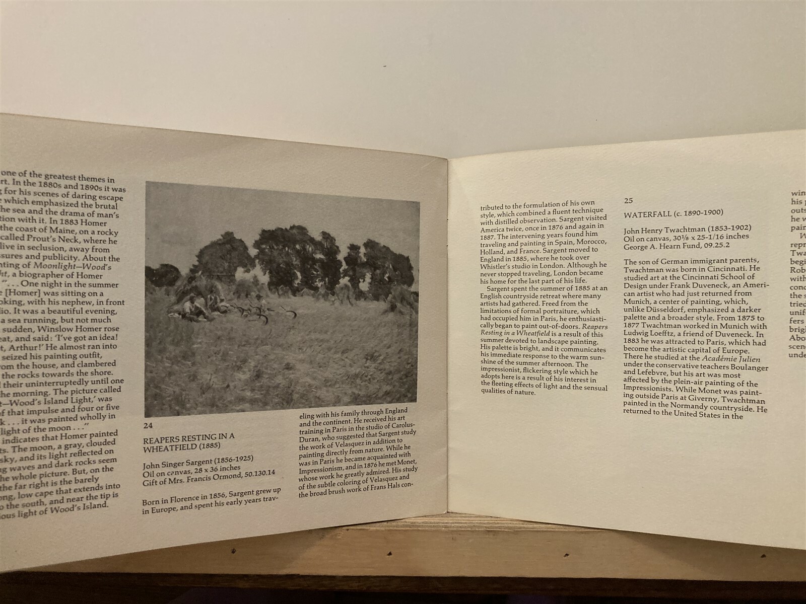 1973 19th Century American Landscape Metropolitan Museum of Art MET NYC NY Vtg