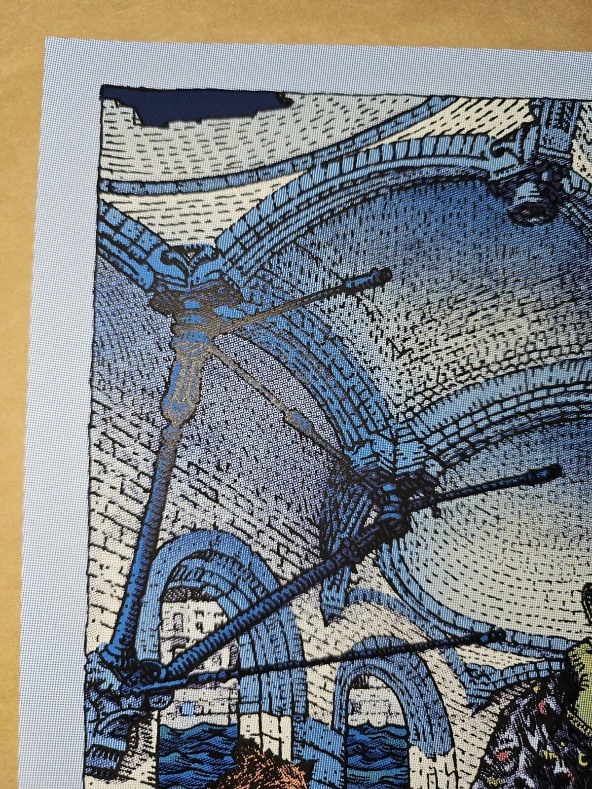 Widespread Panic David Welker Brooklyn New York Signed Poster Screen Print # NY