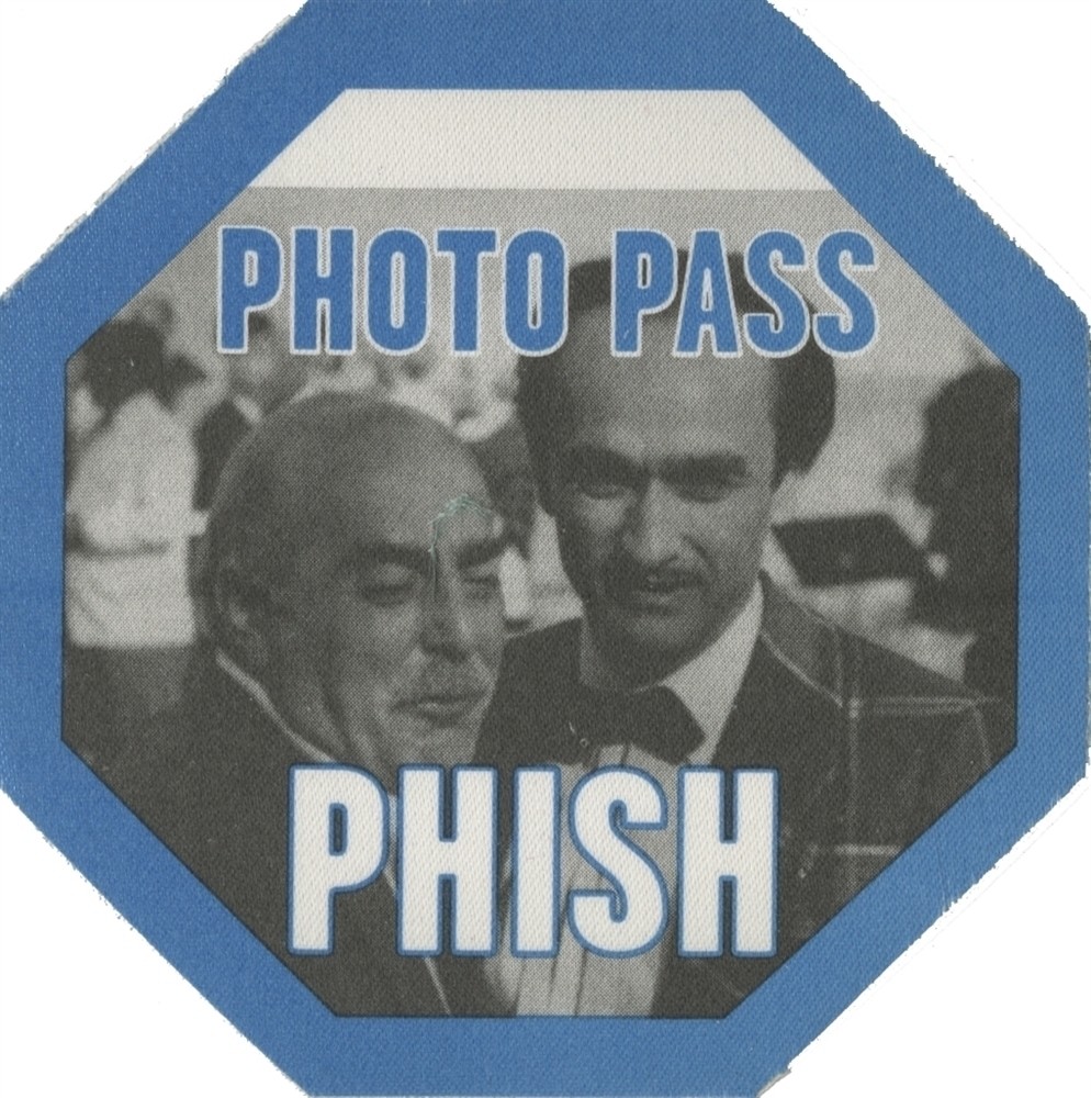 Phish 1999 The Siket Disc concert tour Godfather Fredo Photo Backstage Pass