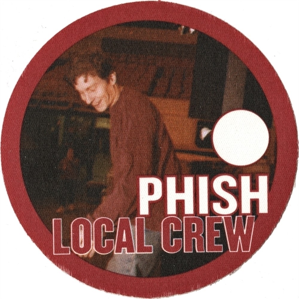 Phish 2000 Farmhouse concert tour Pete Schall Local Crew Backstage Pass