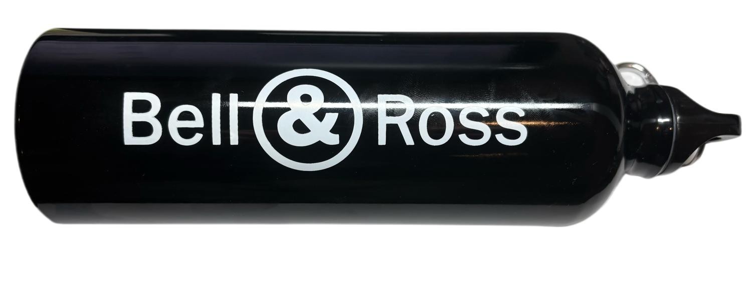 Bell & Ross Black Water Canteen Flask Authentic OEM Travel Accessory