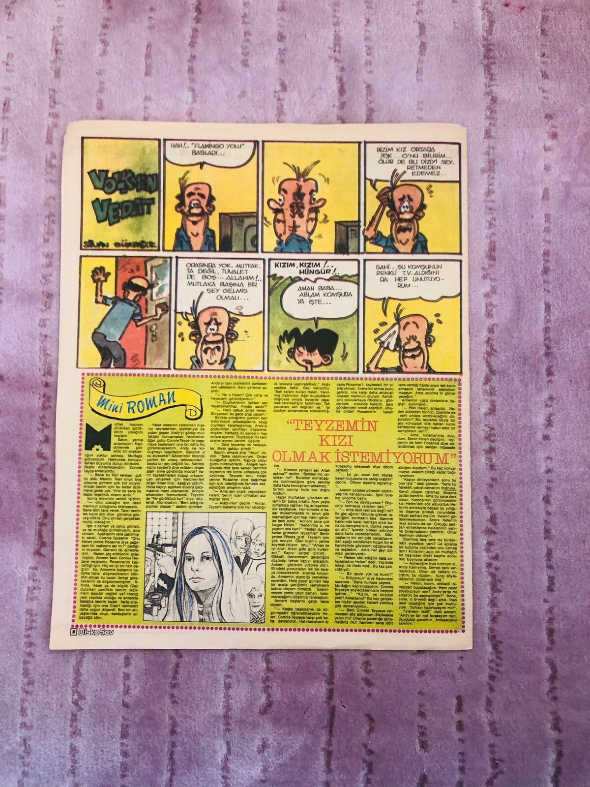 Sylvie Vartan Motorhead Magazine 1982 Alice Cooper Jethro Tull Roxy Music