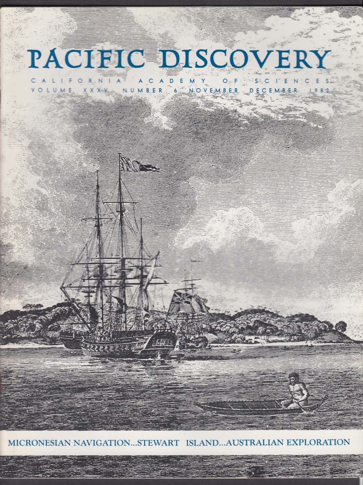 PACIFIC DISCOVERY Micronesian Navigation Stewart Island Australia 11-12 1982