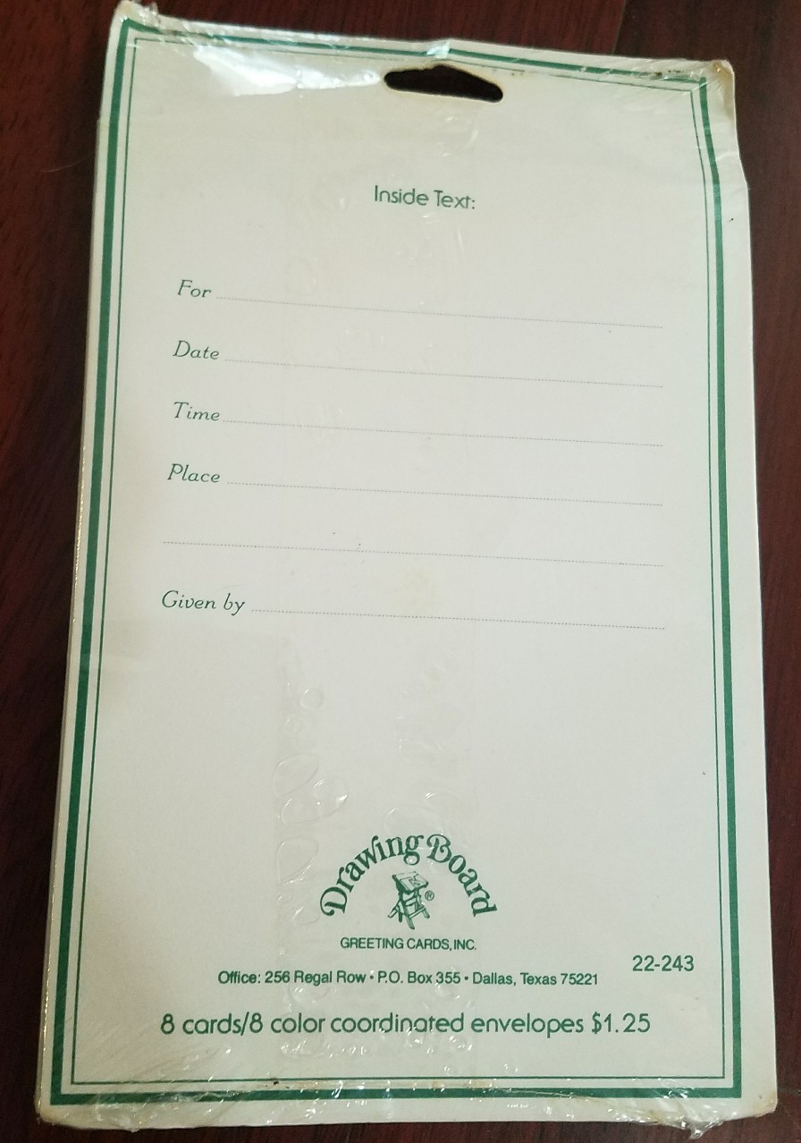 Vtg 80s Baby Shower Invitation Cards Bunny Bear Chicks Spring 8 New +4 Extra