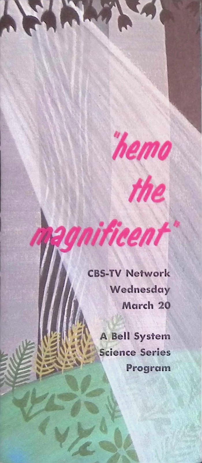 AT & T Bell System hemo the magnificent Science Series Booklet c1950s blood