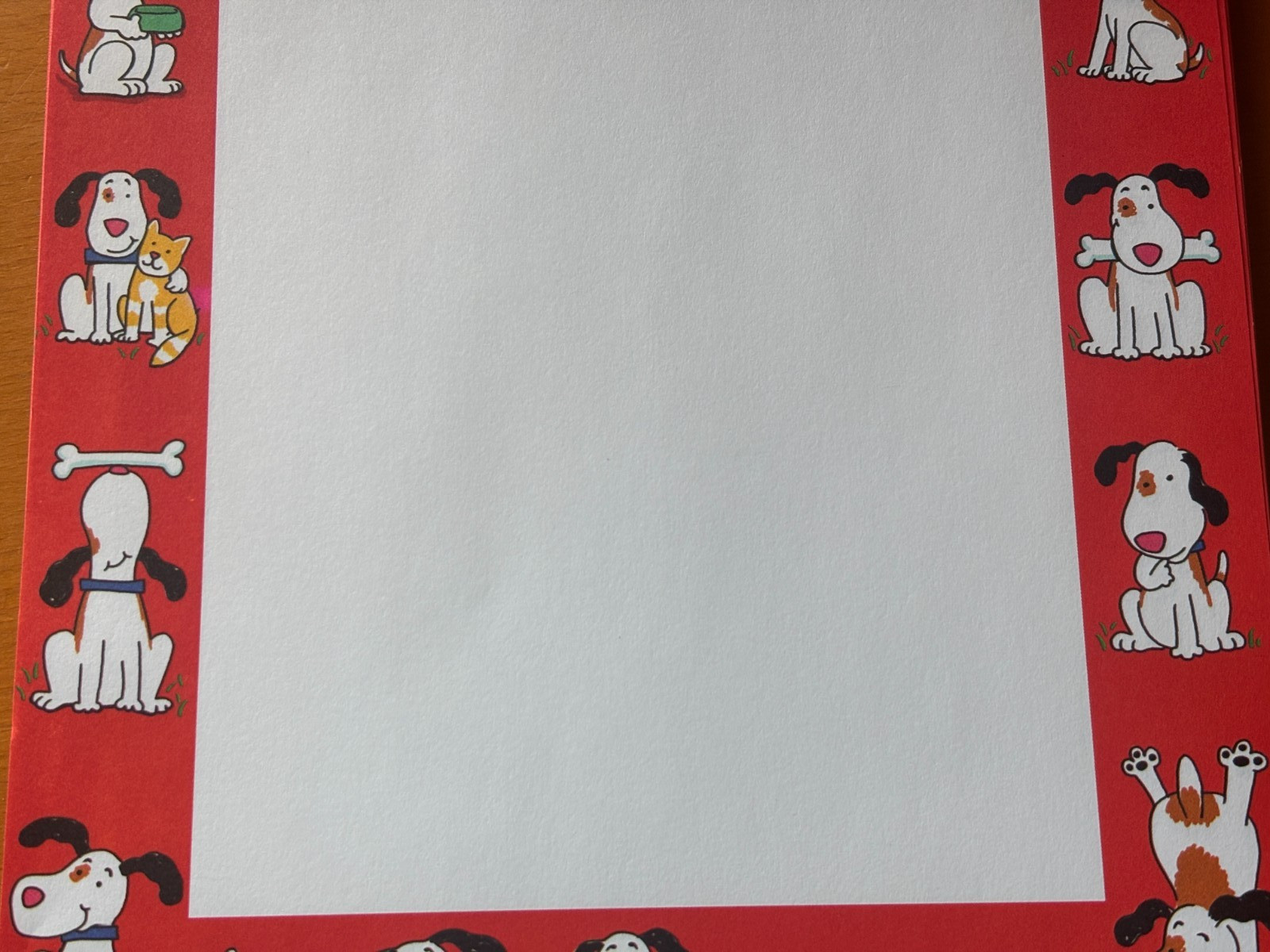 Vintage Hallmark Cards Inc. Dog Themed 8.5″ x 11″ Printer Paper 40 Sheets