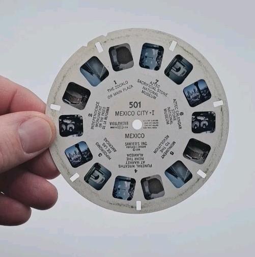 Mexico City – 1 Viewmaster Reel No 501 Year 1948