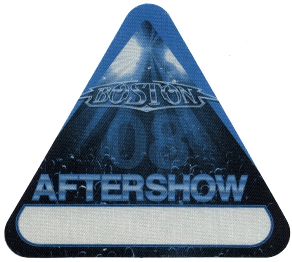 Boston 2008 concert tour collectible After Show Backstage Pass