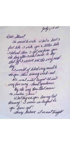 1958 Cold War Letter Fort Benning Soldier Stuart Wysocki Georgia Personal