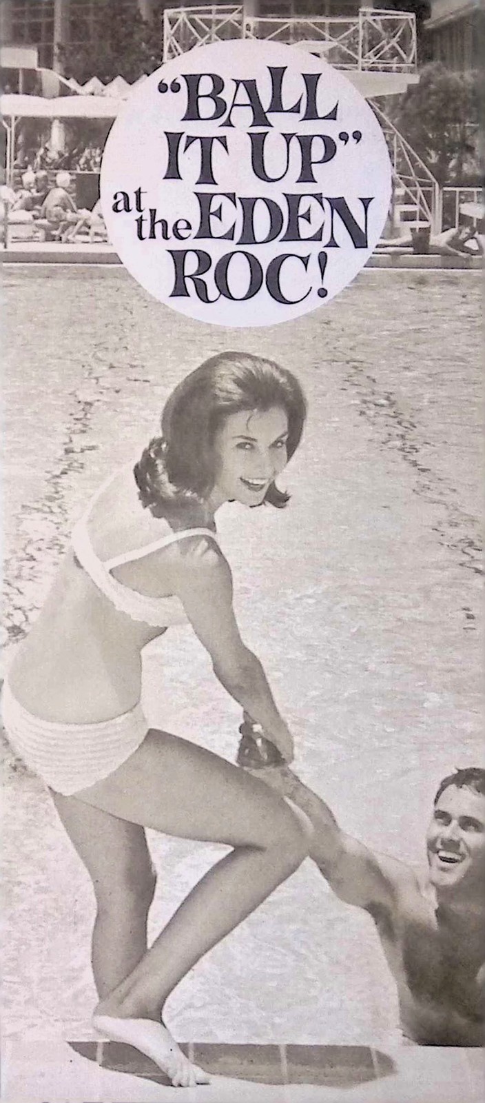 1950s Eden Roc Hotel Miami Beach Promo Brochure Ball It Up Ephemera BALLING