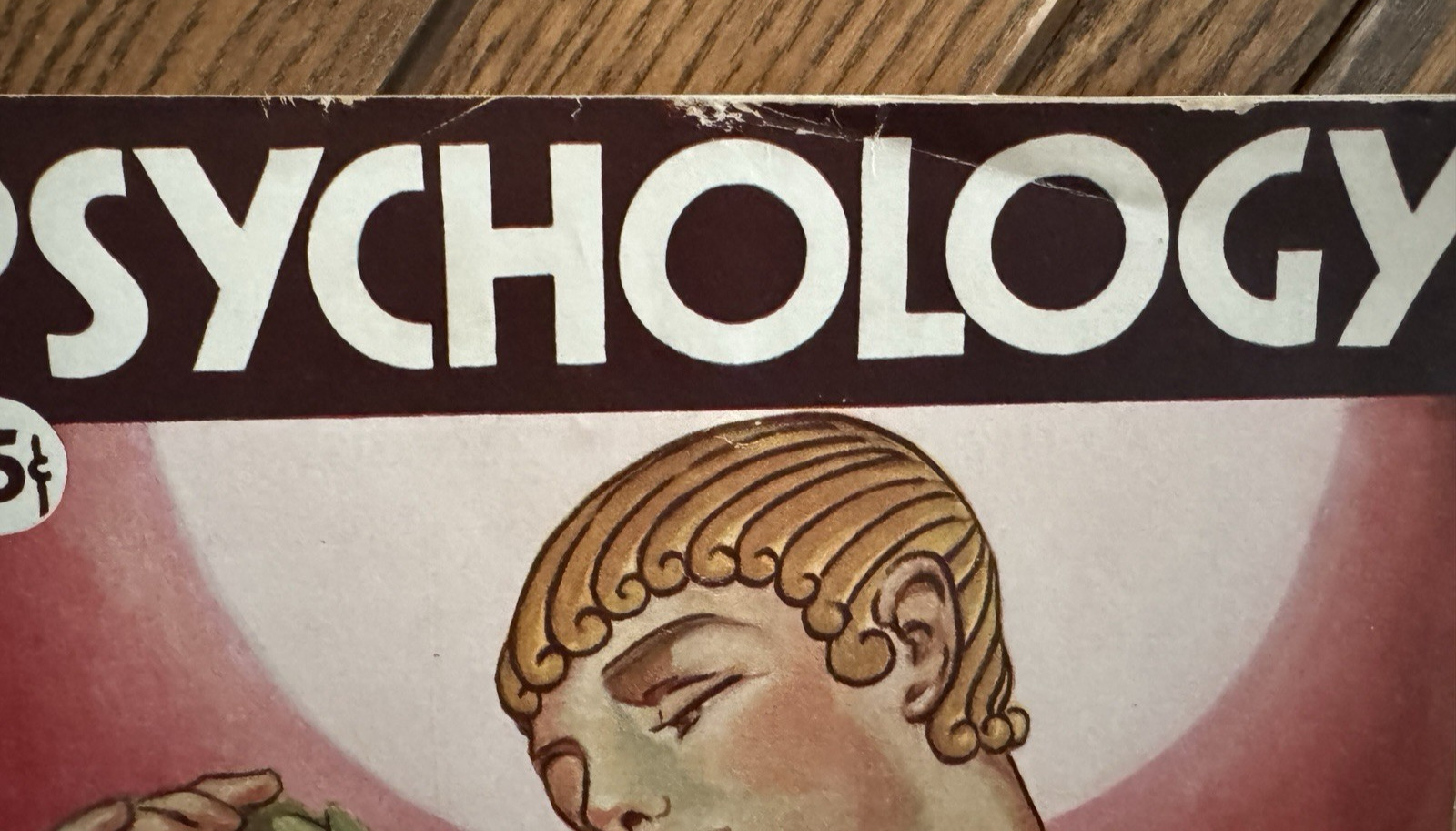 VINTAGE ‘PSYCHOLOGY’ MAGAZINE JANUARY 1933 EDITION + GREAT ILLUSTRATIONS!