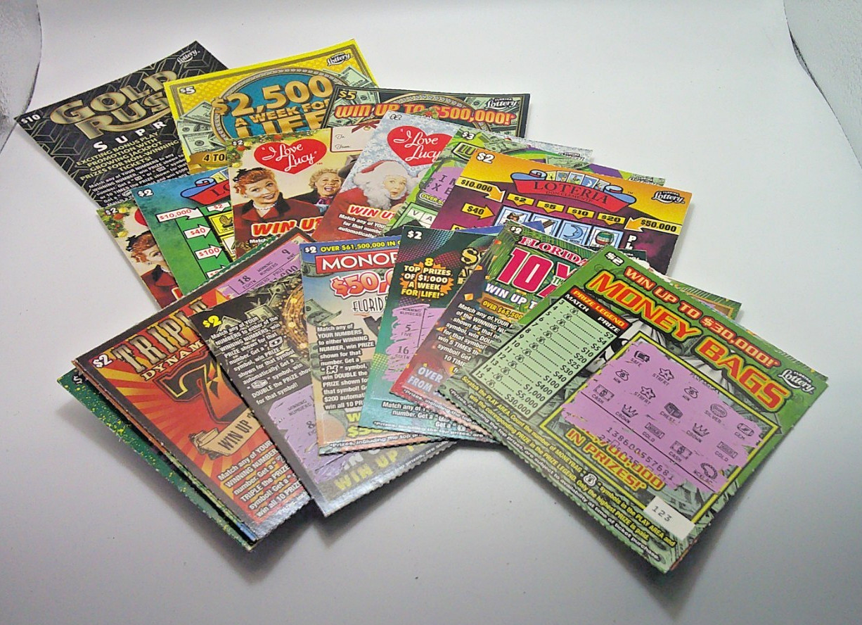 Florida Lottery Scratch Off Tickets Multiple Games 60 Plus Tickets Non Winners