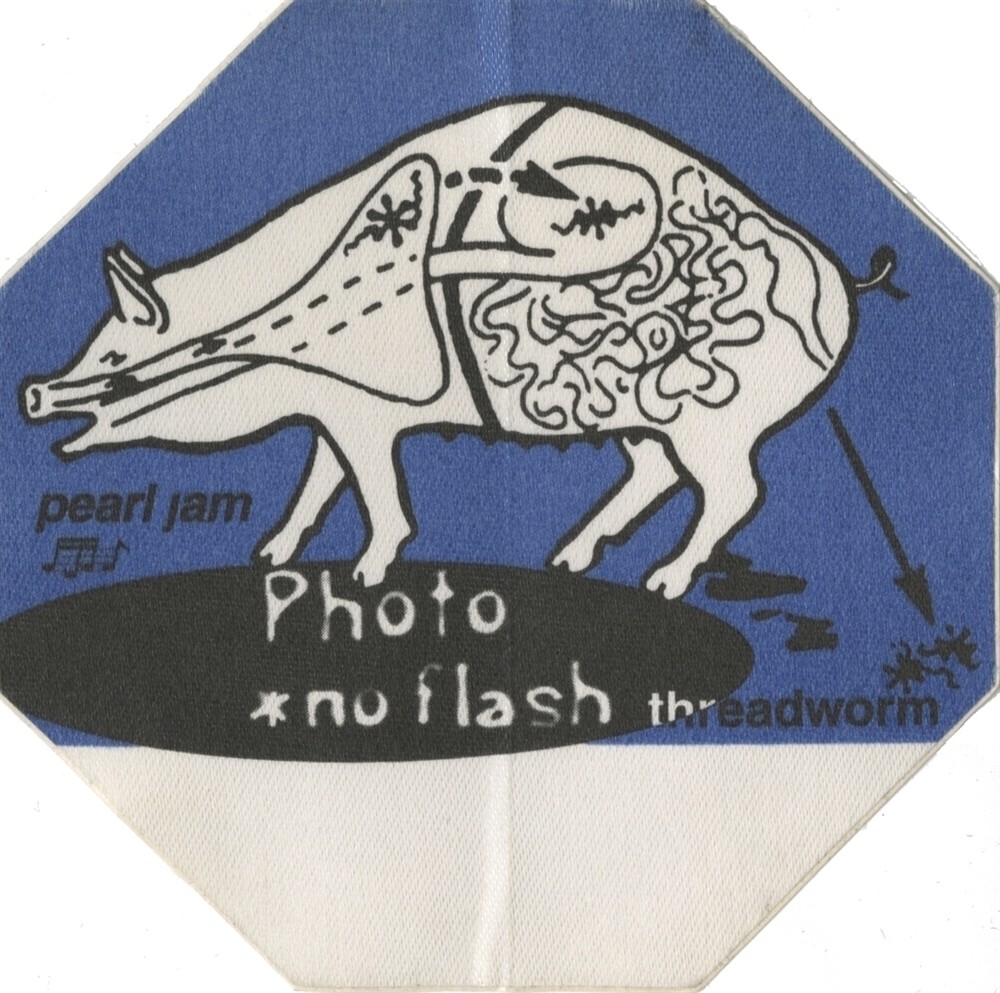 Pearl Jam 1994 Vs. concert tour memorabilia vintage Photo Backstage Pass