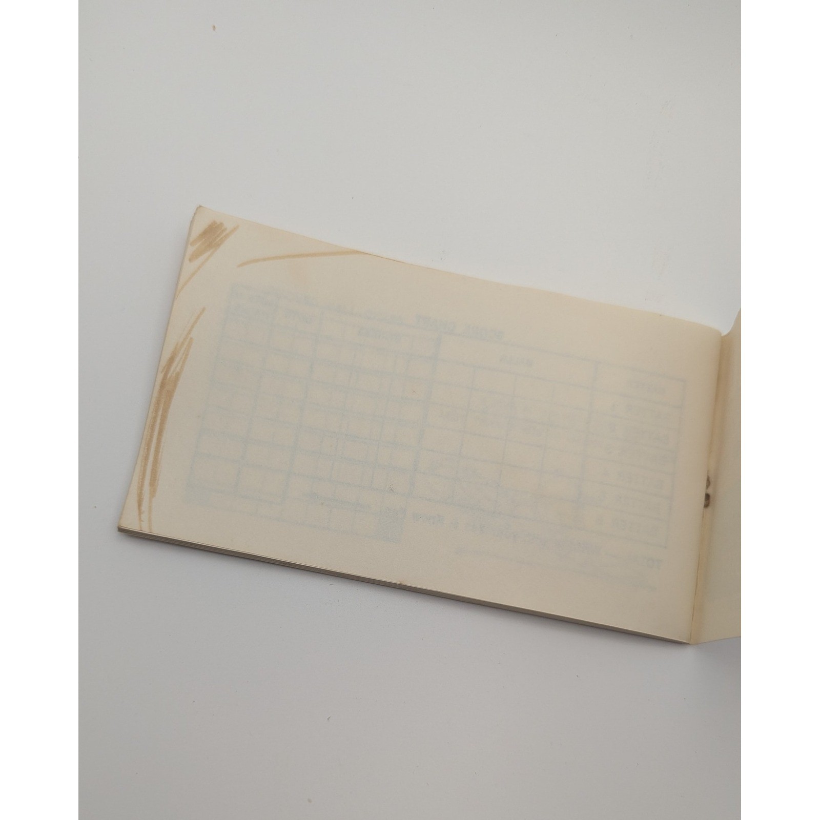 Vintage Yes & Know Invisible Ink Baseball Game Book Lee Publications Printed USA