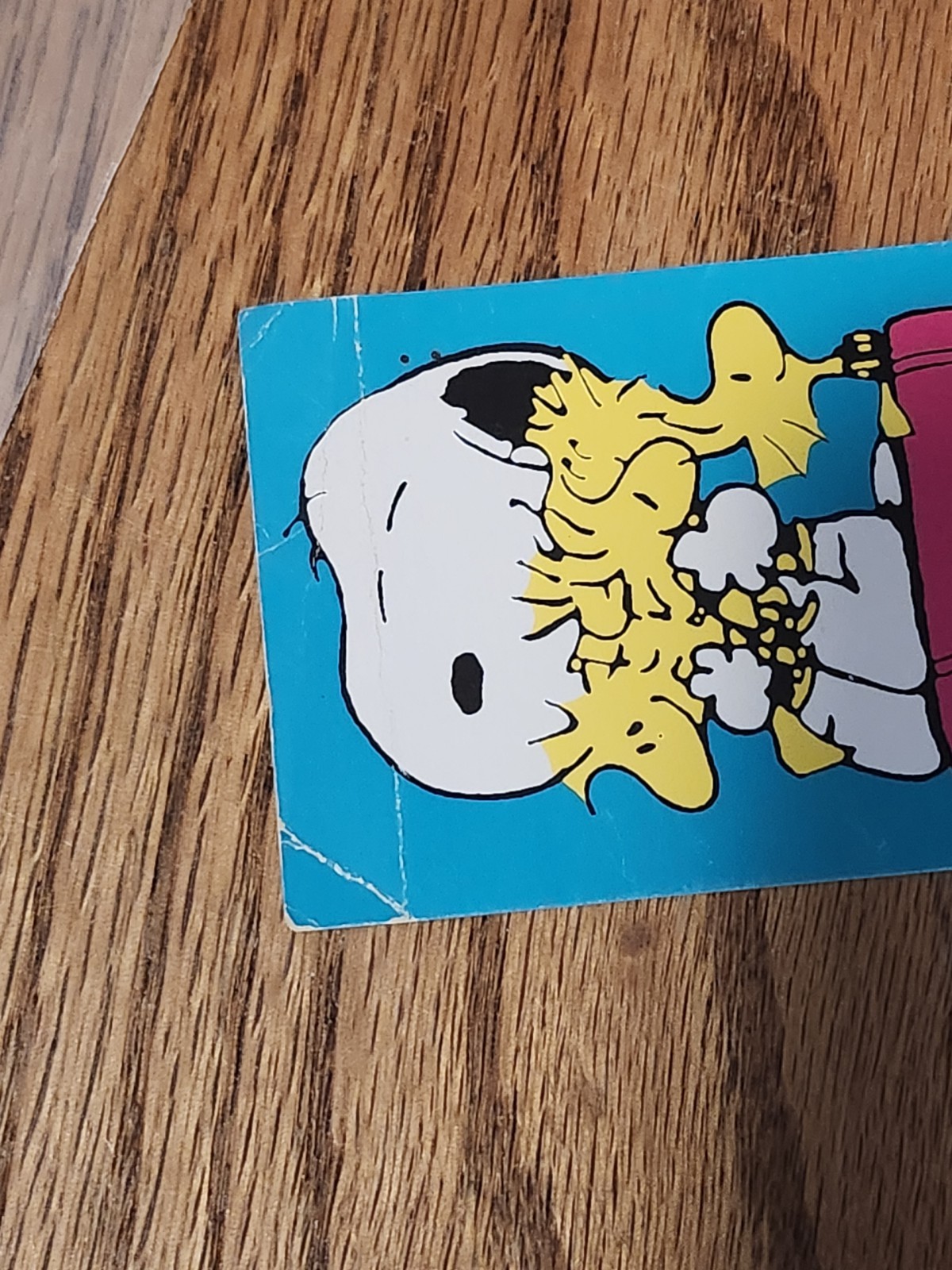 Snoopy & Woodstock Charlie Brown Charles Schulz Paper Bookmark