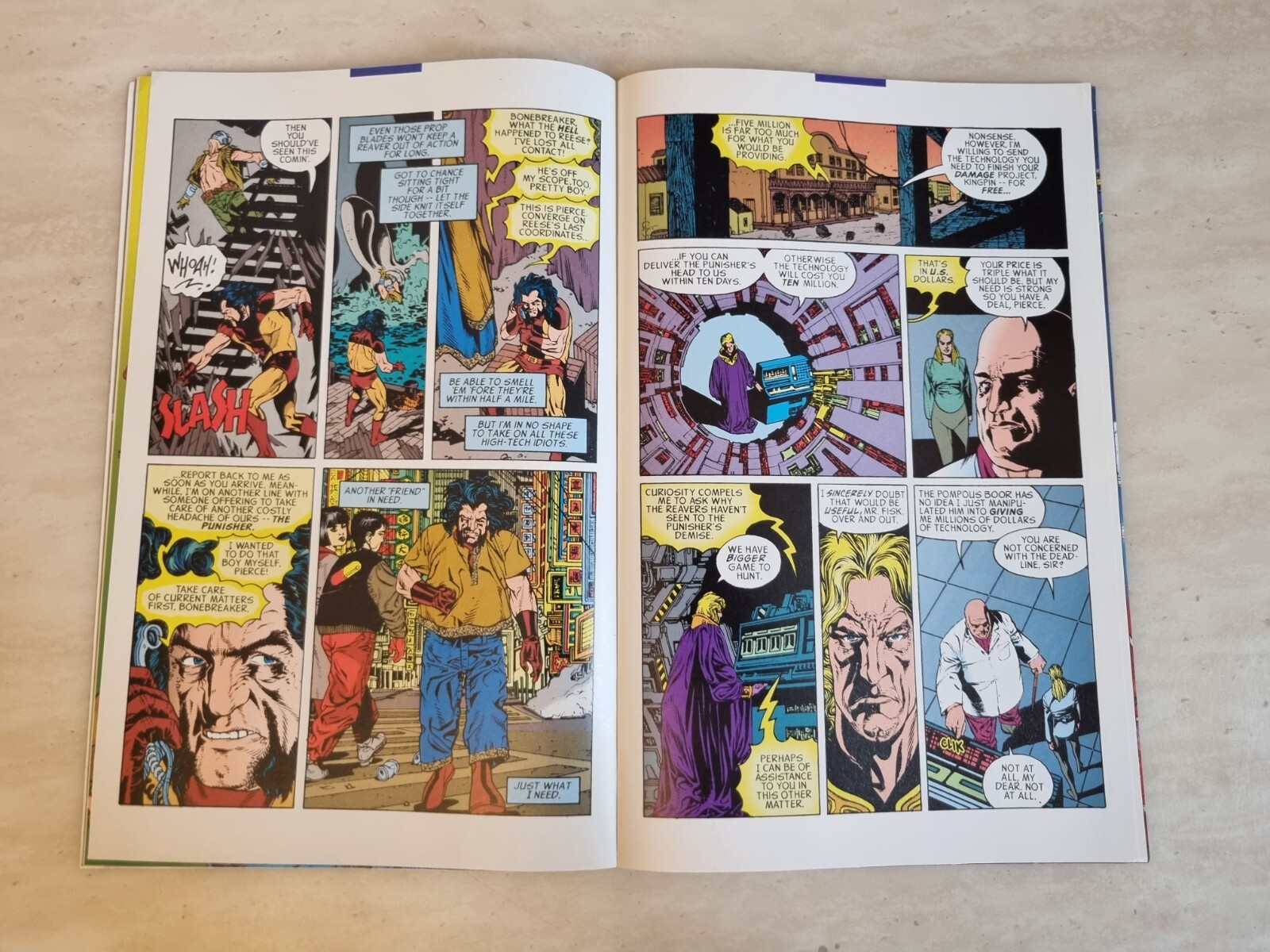 Wolverine and The Punisher Damaging Evidence No.1 October 1993