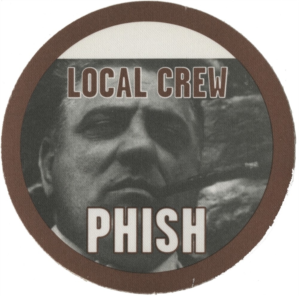 Phish 1999 The Siket Disc tour Godfather Luca Brasi Local Crew Backstage Pass