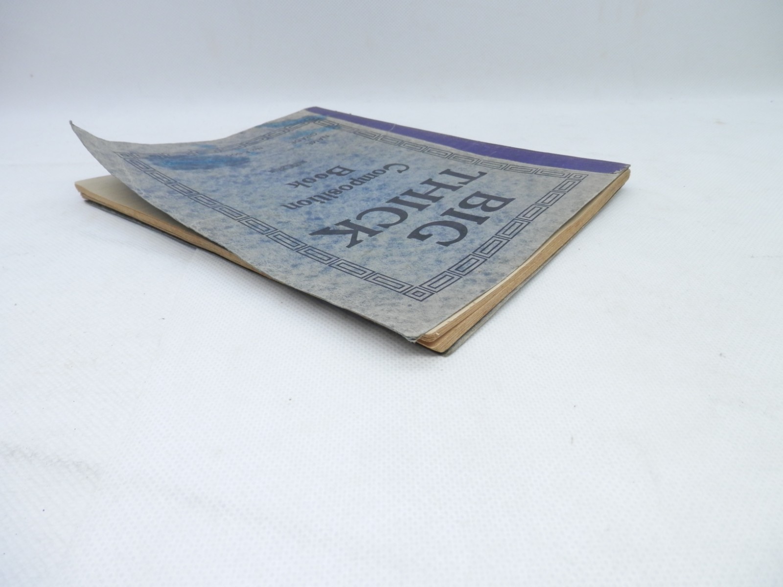 Vintage 1920s “BIG THICK” Lined Paper Pad Composition Book #E-500