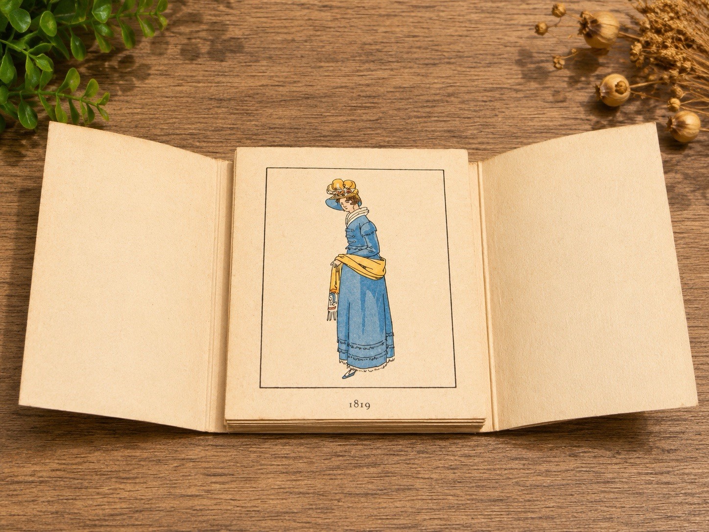 Vintage French Fashion Plate Cards Boxed Set 80 Paris Nilsson 1795-1900 Complete