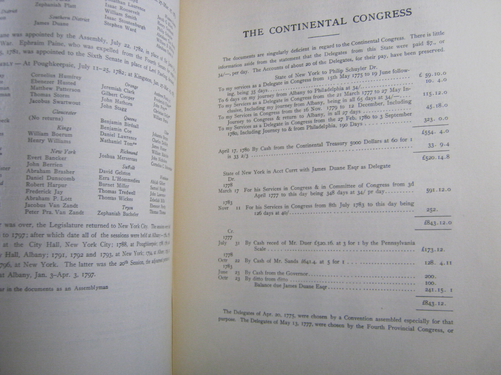 New York in the Revolution as Colony and State Supplement VOL.II , 1904 KNIGHT