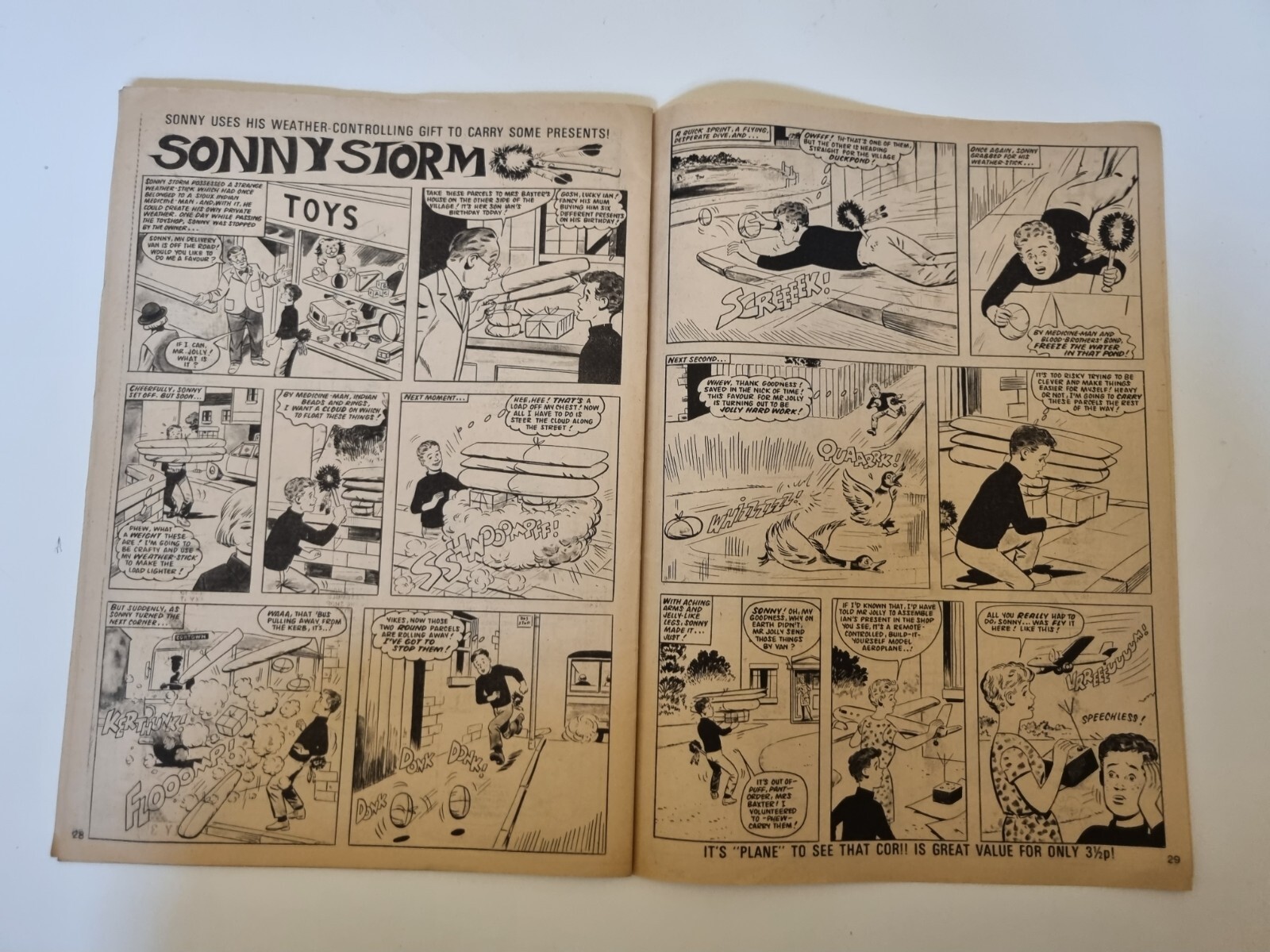 Cor!! Comic IPC Magazines British Weekly Comic 8th July 1972