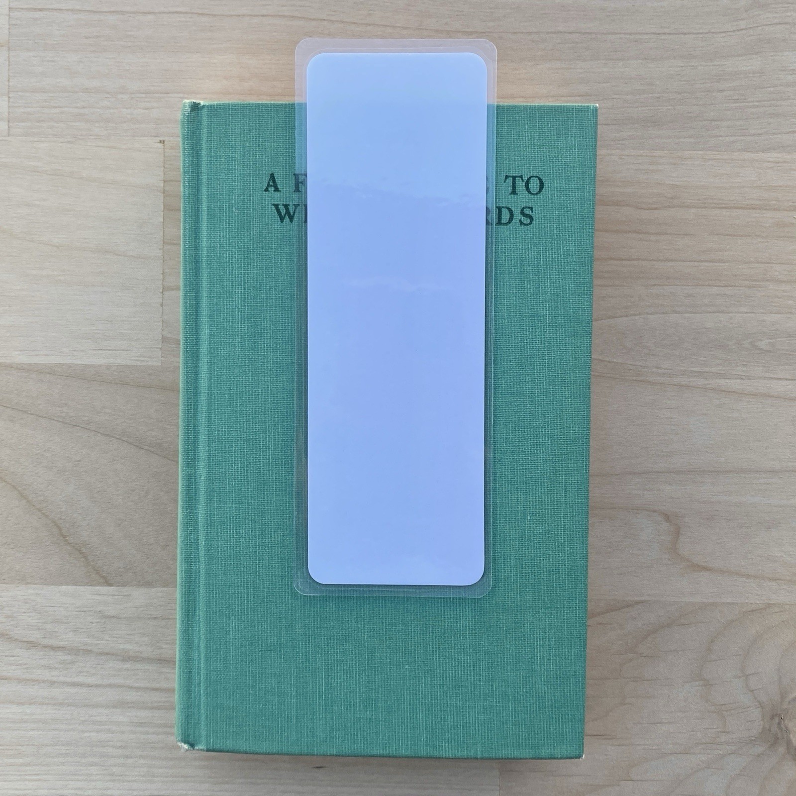 Birds Aesthetic Bookmark For Books, Gift For Bookworms, 2×6” Laminated, Purple