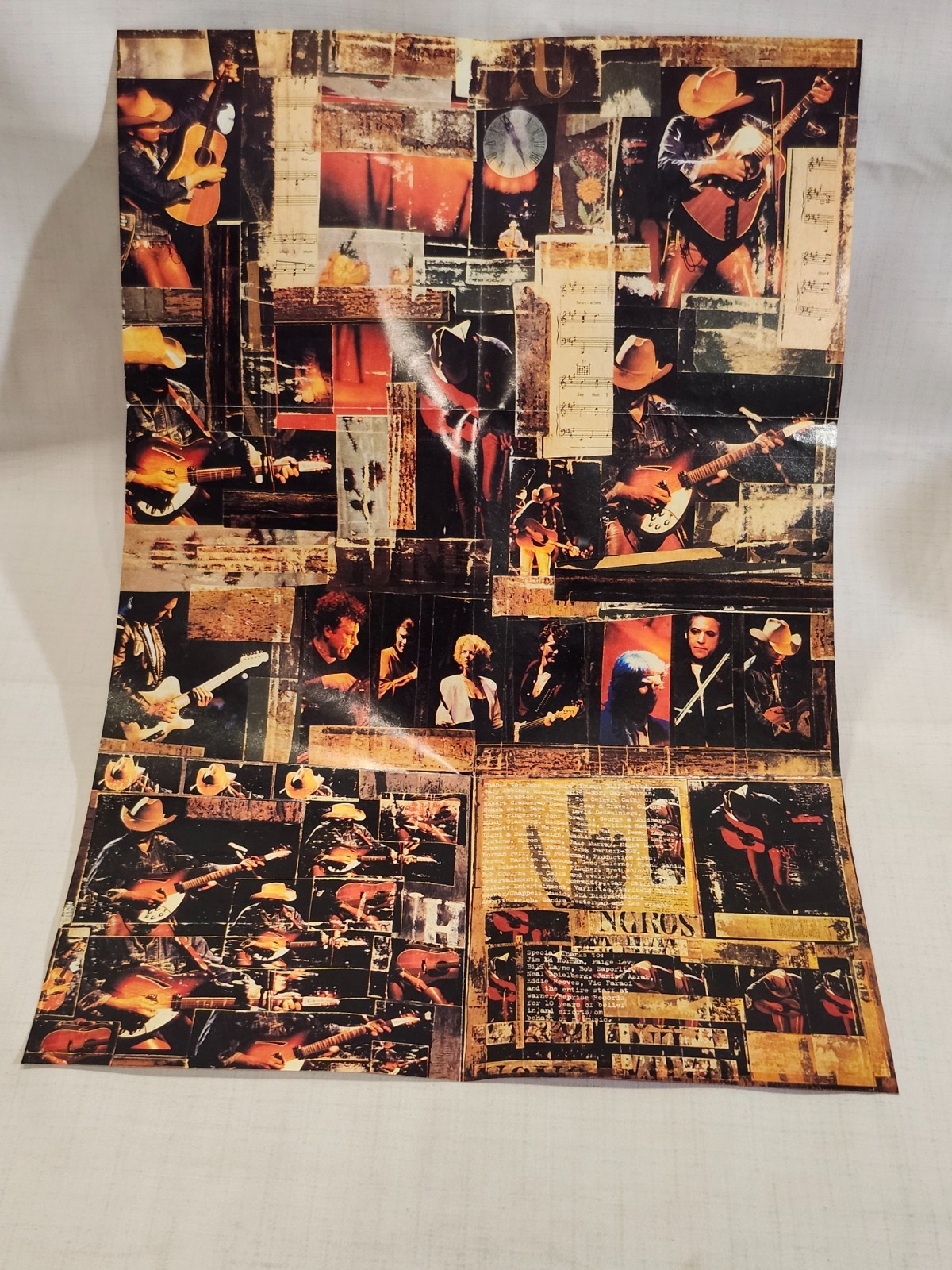 Dwight Yoakam Live 1995 CD Front Insert Cover Artwork Booklet ONLY