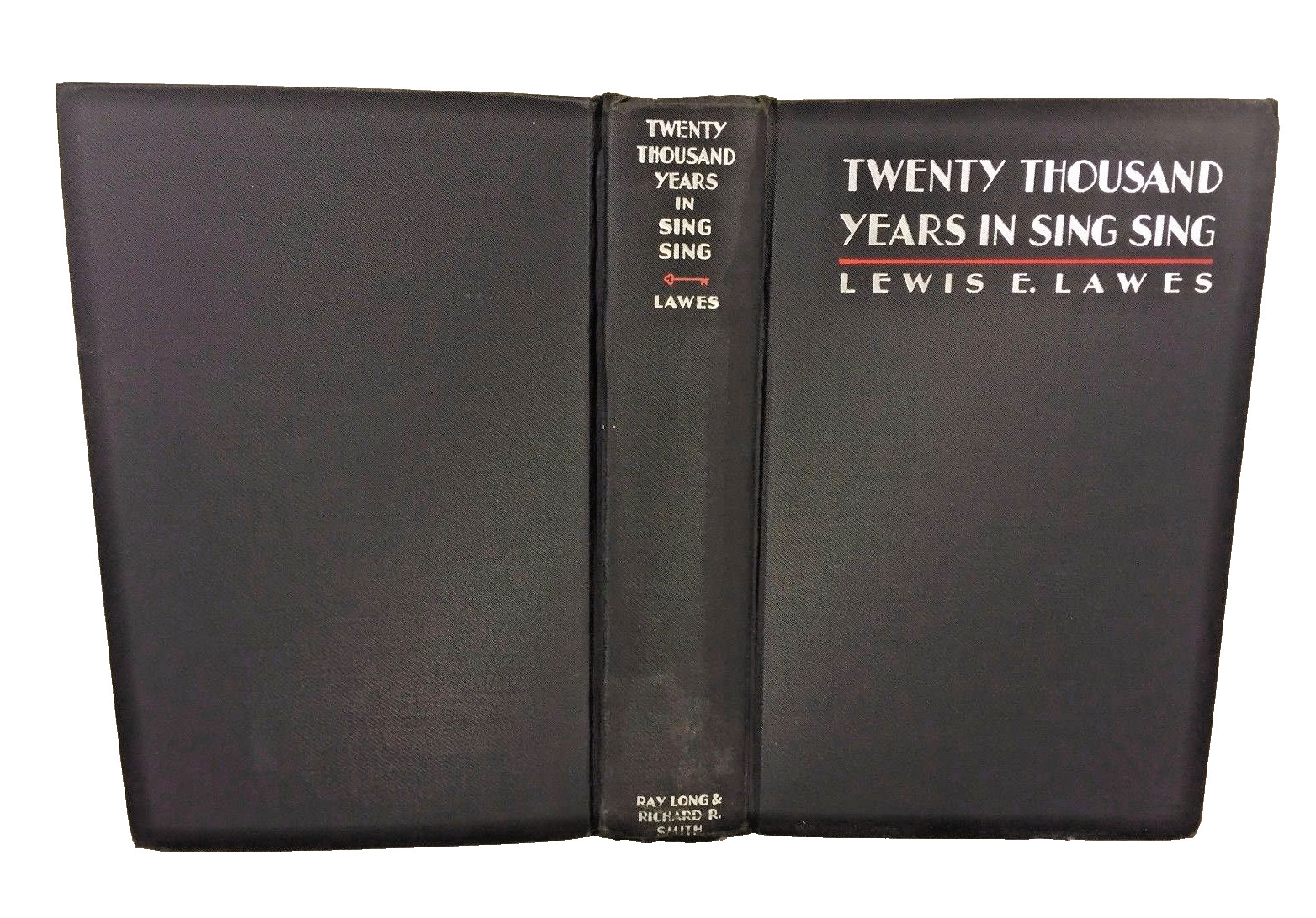 20000 Years in Sing Sing by Warden Lewes Lawes 1st Edition 1932 w/ Dust Cover