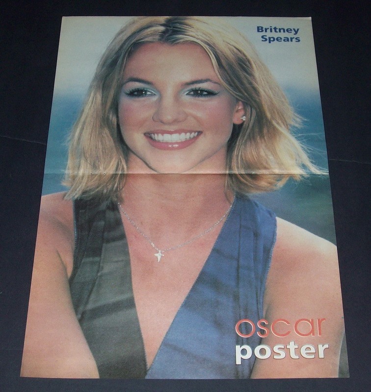 BRITNEY SPEARS-SHARON STONE-PHIL BRONSTEIN Turkish CF POSTER-PHOTO ARTICLE 53170